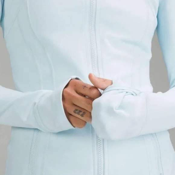 Luluemon Define Jacket in Powder Blue - Picture 5 of 13
